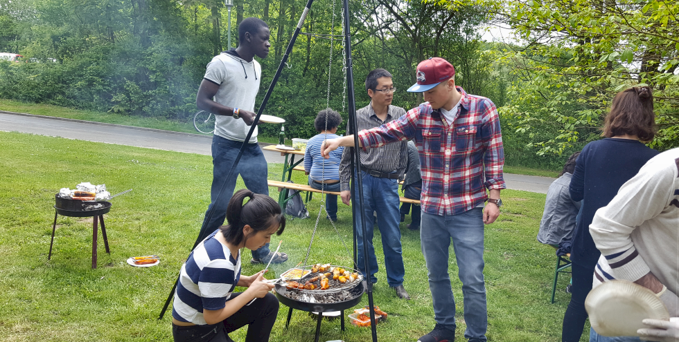 Image: Karlovsky Lab - barbecue in May 2017